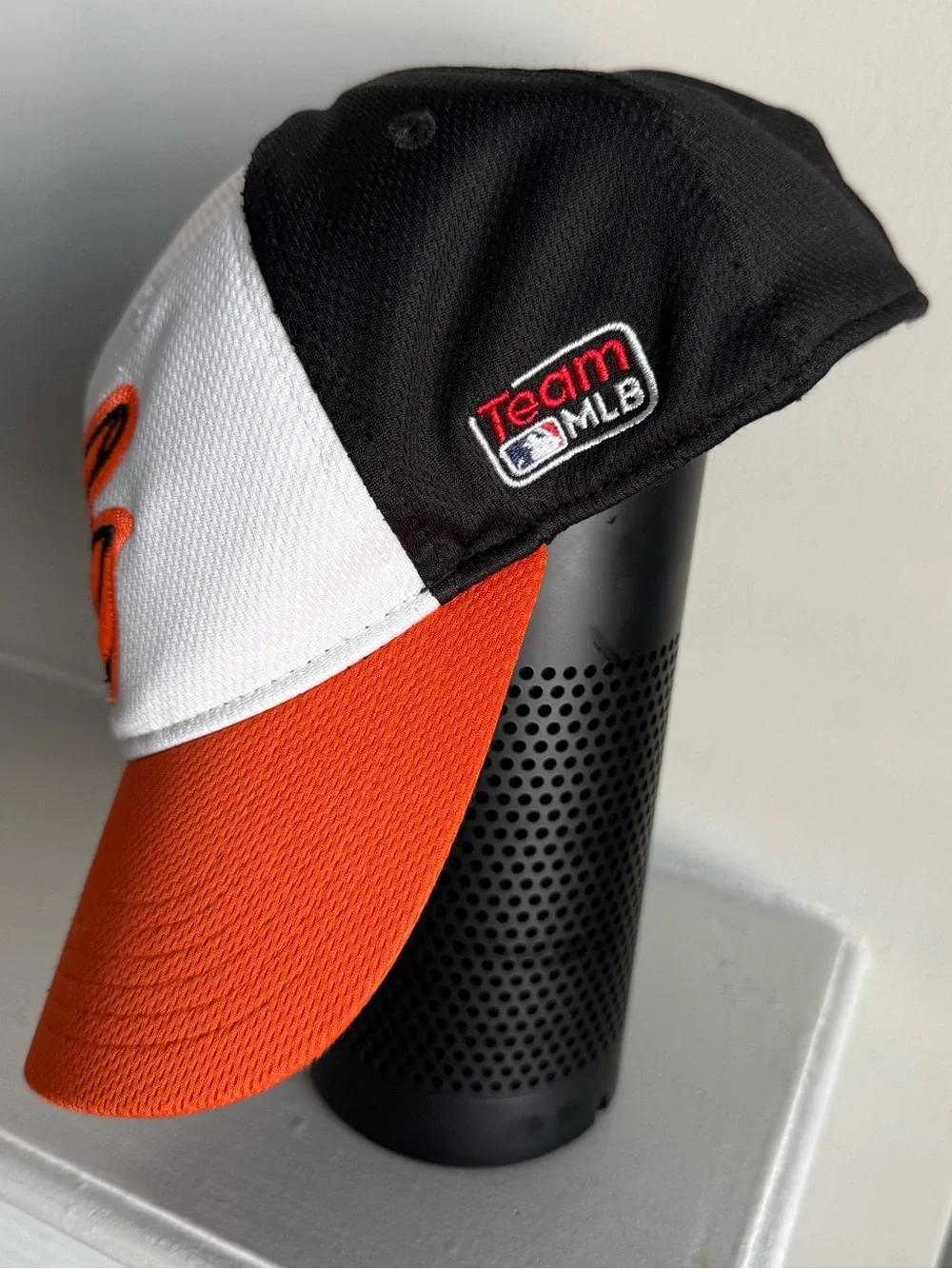 OS Youth Baltimore Orioles Kids Color Block Baseball Cap - Orange/Black/White